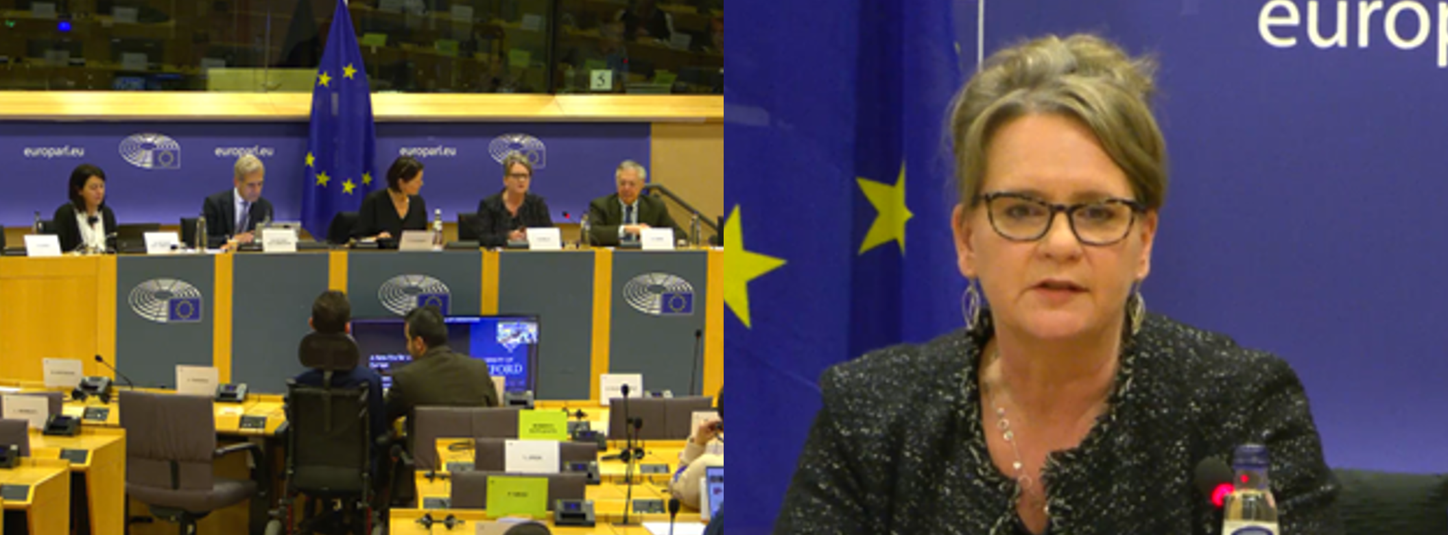 Melinda Mills at European Parliament’s Special Committee on COVID-19 pandemic