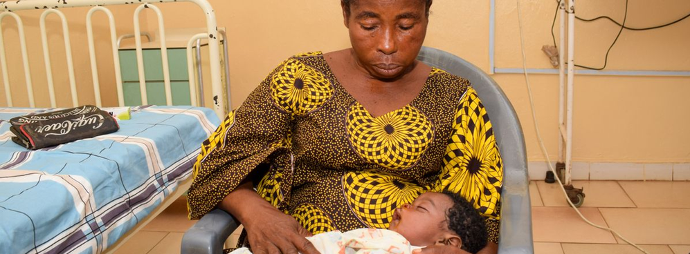 Woman with baby