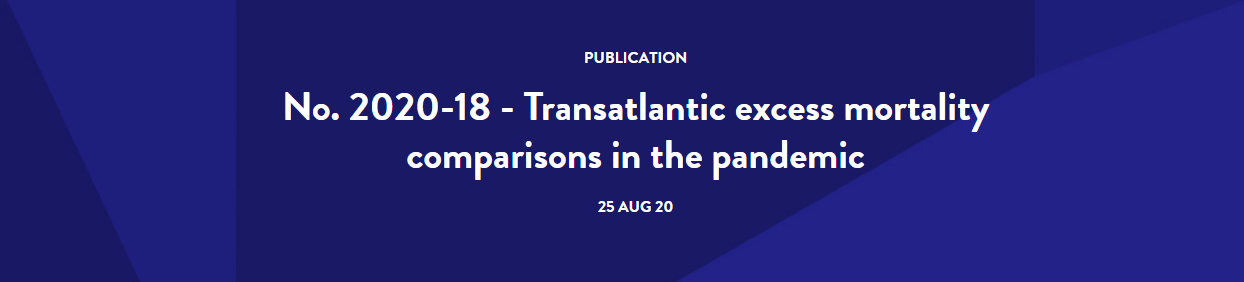Transatlantic excess mortality comparisons in the pandemic banner