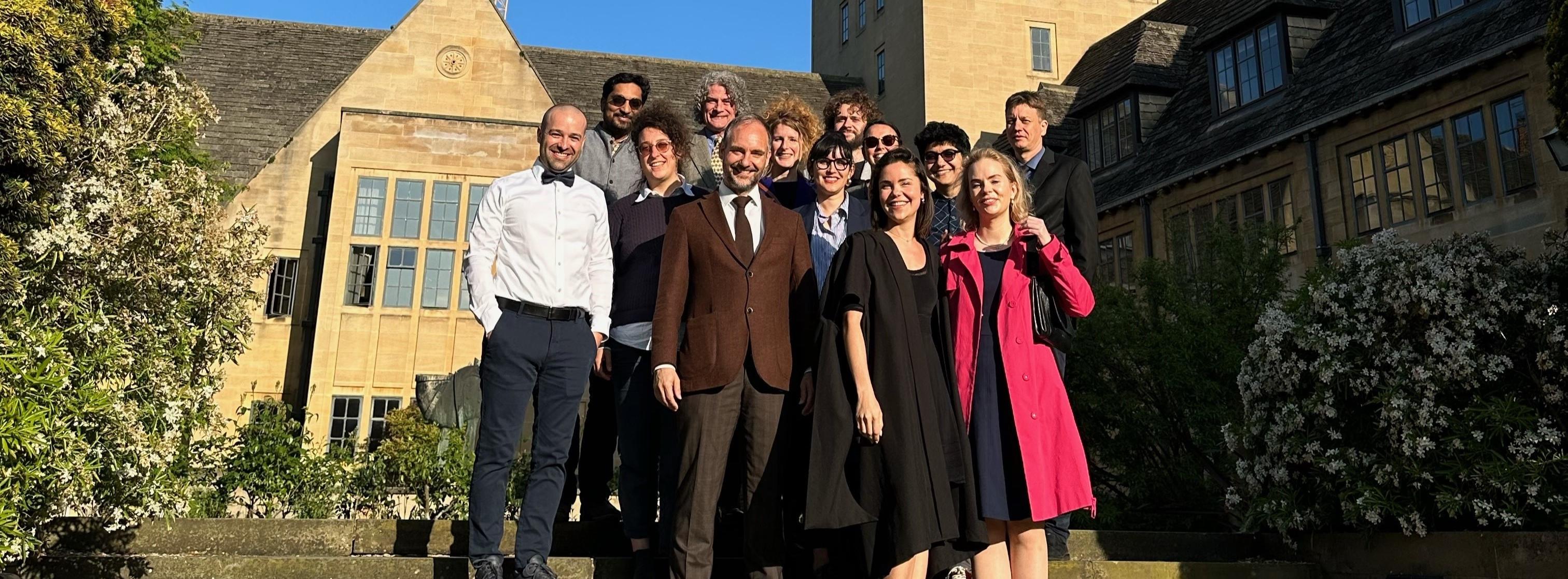 Conference participants at Nuffield College