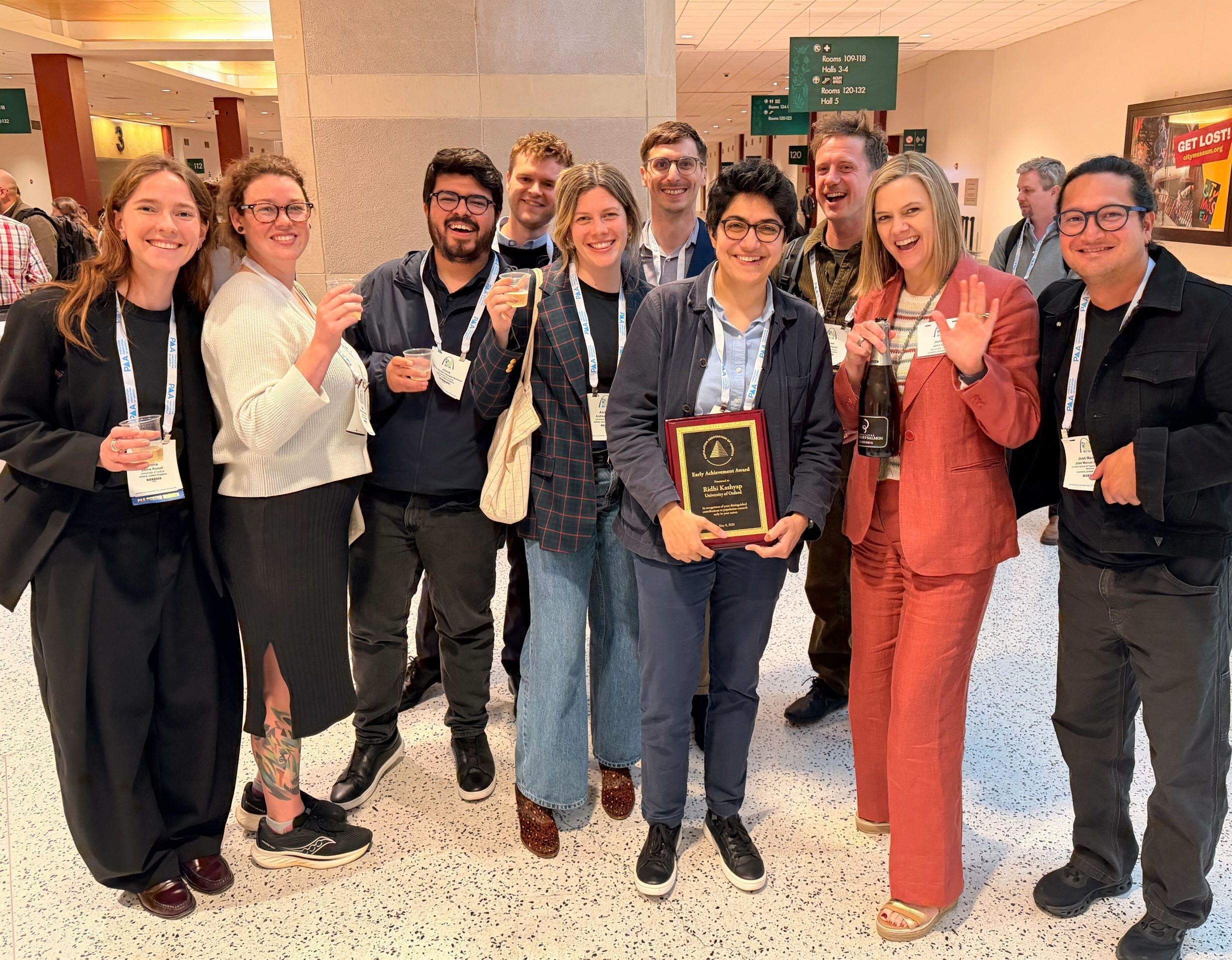 LCDS researchers recognised with major awards at PAA 2026