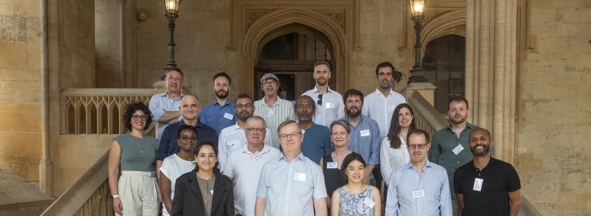 Picture of the PANDAI consortium's inaugural in-person session, which took place at Christ Church.