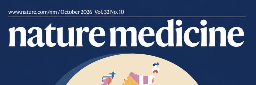 A snippet from the Nature Medicine cover.