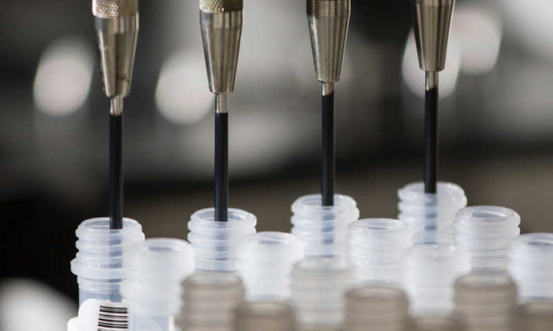 Test tubes in lab