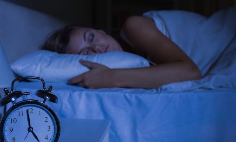 Woman sleeping