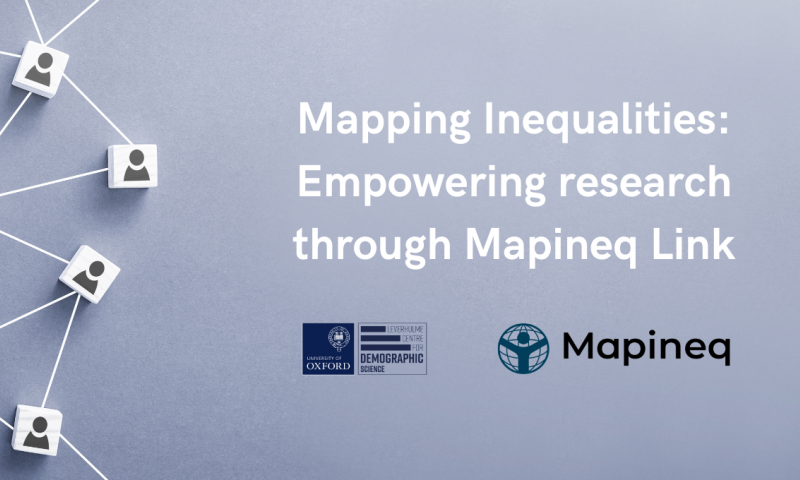 Mapping Inequalities: Empowering research through Mapineq Link