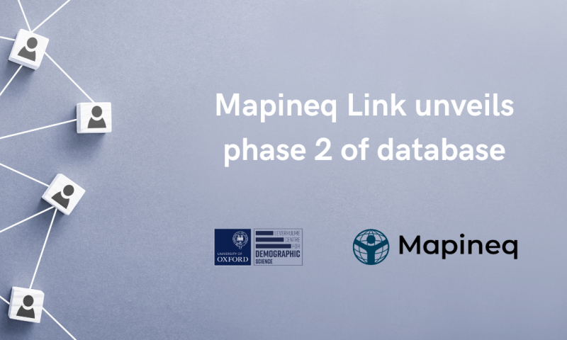 Mapineq Link unveils phase 2 of database