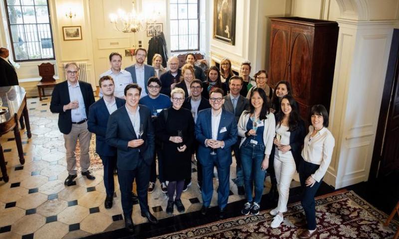 Workshop attendees at St John's College