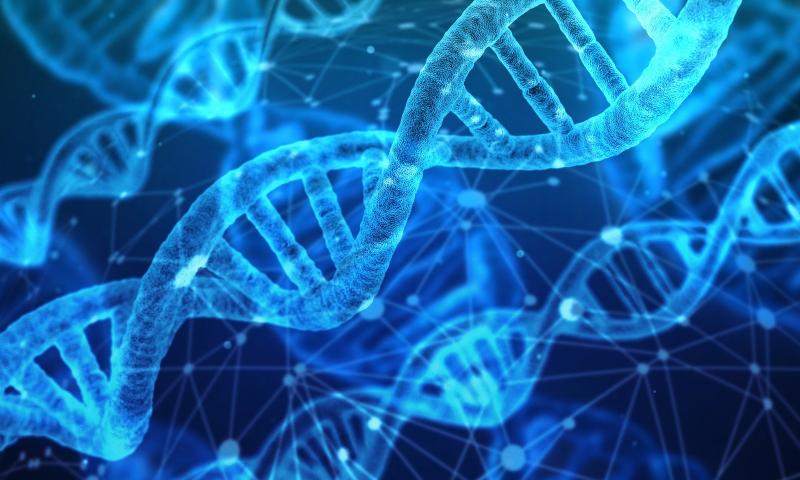 Illustration of DNA analysis