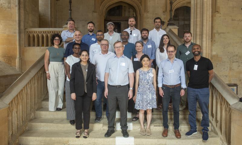PANDAI consortium's inaugural in-person session picture taken at the Christ Church, Oxford, on June 25–26, 2026.